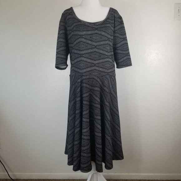 LuLaRoe Simply Comfortable Dress 3XL - Picture 4 of 15